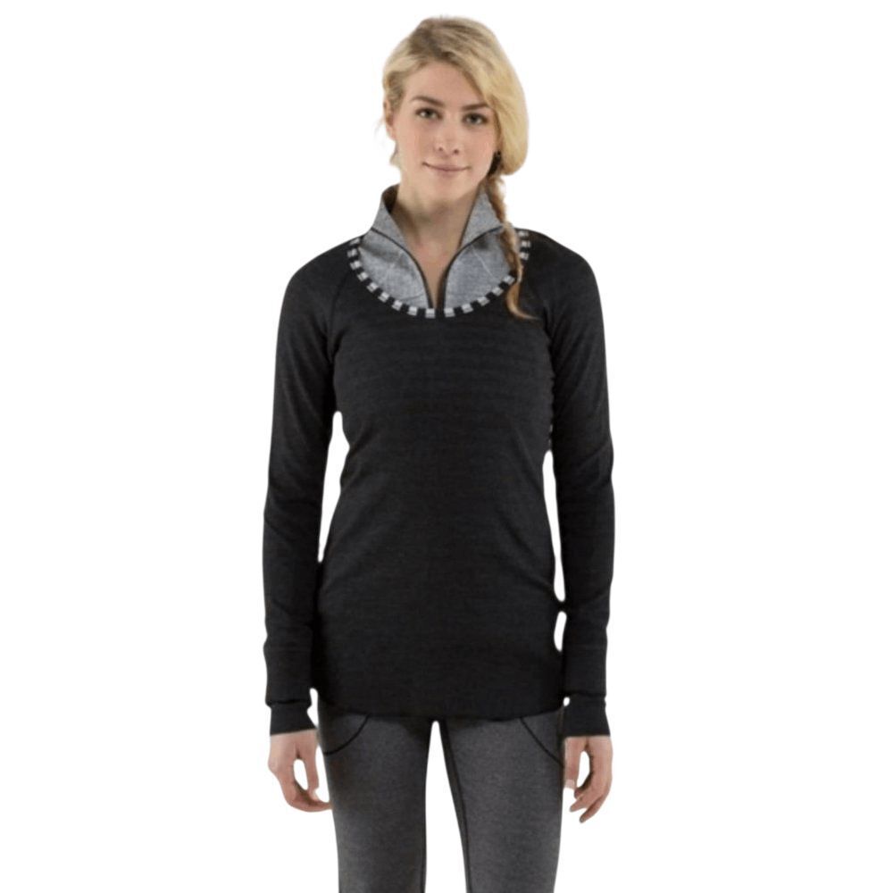 LULULEMON ATHLETICA Open Your Heart Reversible Long Sleeve Size 4